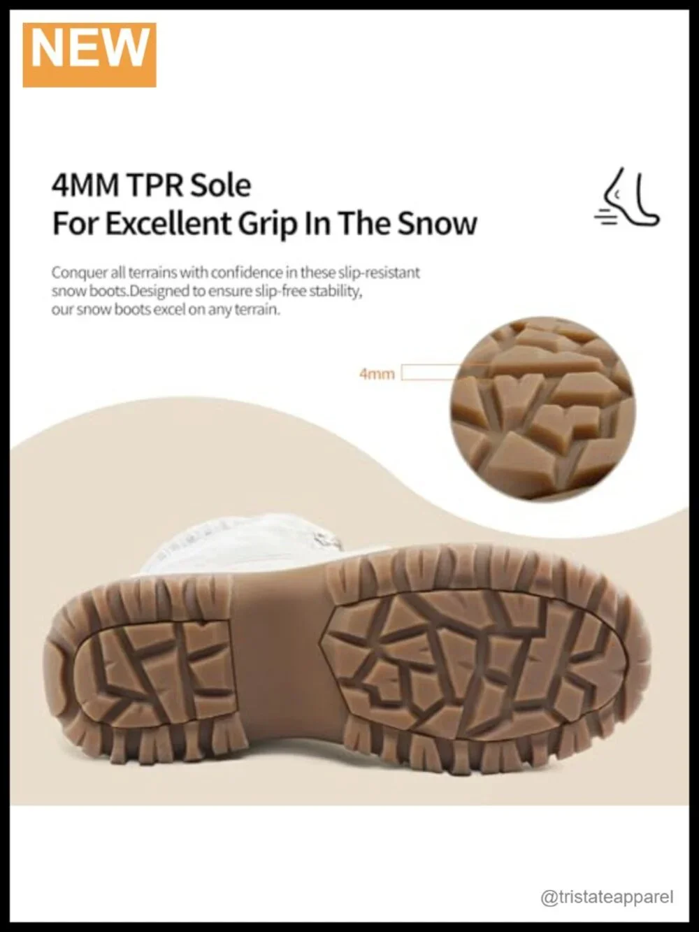 Women Winter Snow Boots Waterproof Duck Boots Plush Fleece Lining Warm